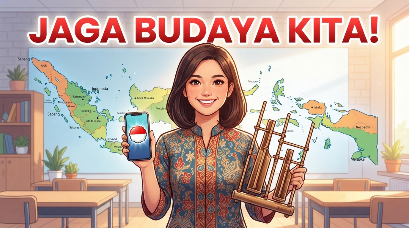 Lestarikan Budaya Nusantara Sebelum Mengagumi Negeri Seberang